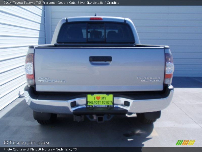 Silver Sky Metallic / Graphite 2014 Toyota Tacoma TSS Prerunner Double Cab