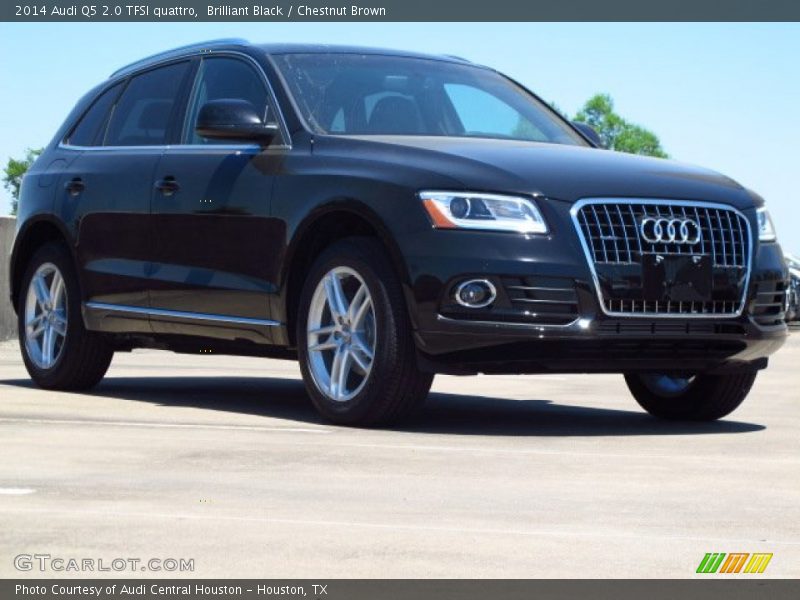 Brilliant Black / Chestnut Brown 2014 Audi Q5 2.0 TFSI quattro