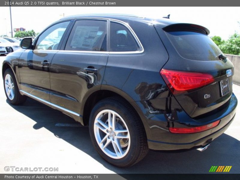 Brilliant Black / Chestnut Brown 2014 Audi Q5 2.0 TFSI quattro