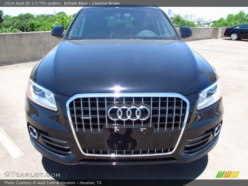 Brilliant Black / Chestnut Brown 2014 Audi Q5 2.0 TFSI quattro