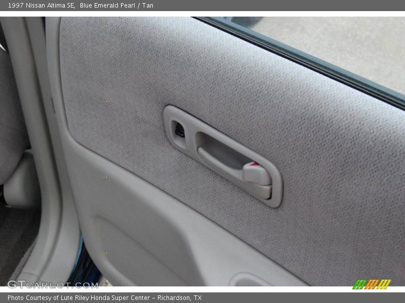 Blue Emerald Pearl / Tan 1997 Nissan Altima SE