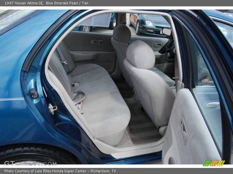 Blue Emerald Pearl / Tan 1997 Nissan Altima SE