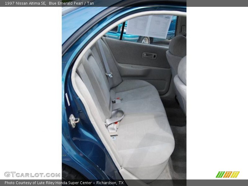 Blue Emerald Pearl / Tan 1997 Nissan Altima SE