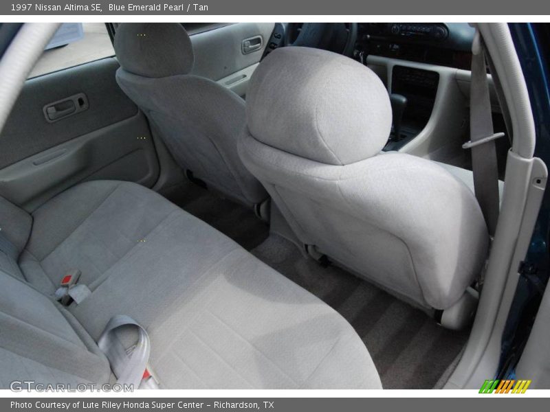 Blue Emerald Pearl / Tan 1997 Nissan Altima SE