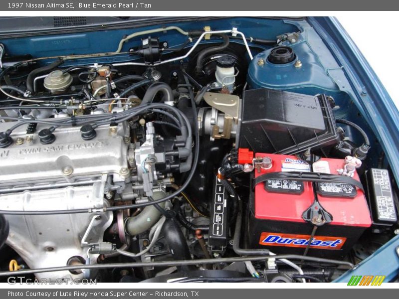 Blue Emerald Pearl / Tan 1997 Nissan Altima SE