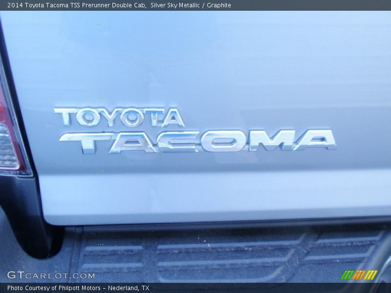 Silver Sky Metallic / Graphite 2014 Toyota Tacoma TSS Prerunner Double Cab