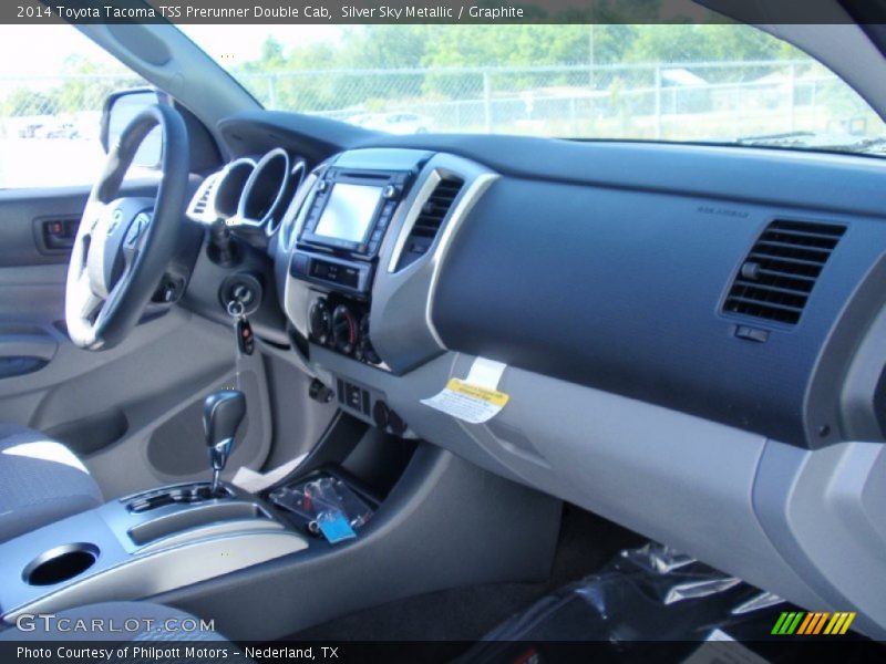 Silver Sky Metallic / Graphite 2014 Toyota Tacoma TSS Prerunner Double Cab