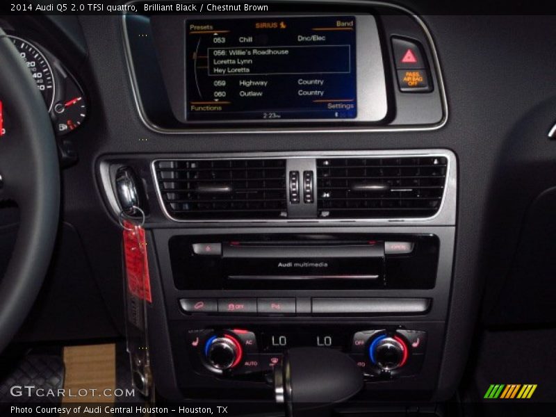 Brilliant Black / Chestnut Brown 2014 Audi Q5 2.0 TFSI quattro