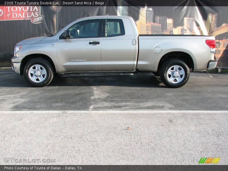 Desert Sand Mica / Beige 2008 Toyota Tundra Double Cab