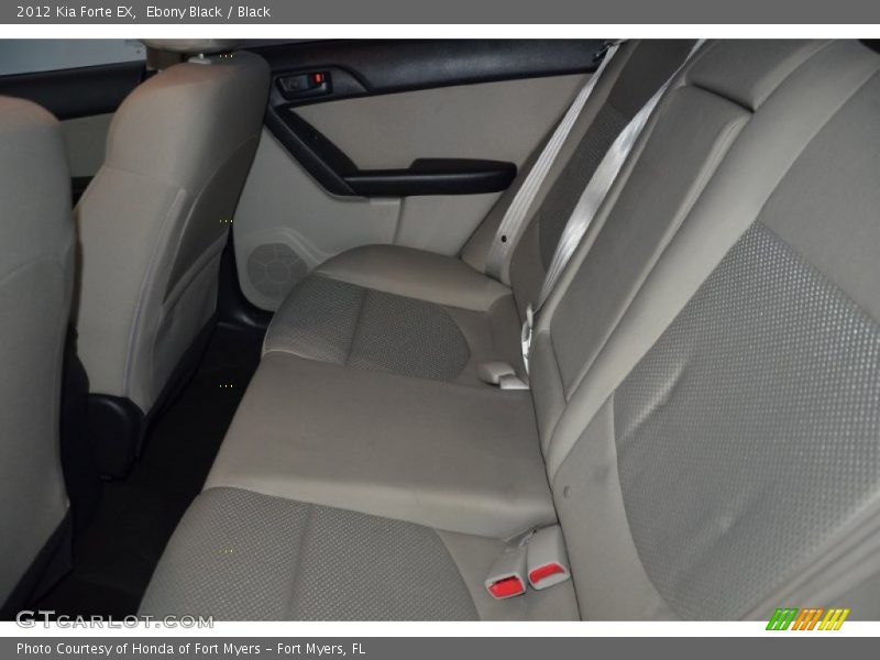 Ebony Black / Black 2012 Kia Forte EX