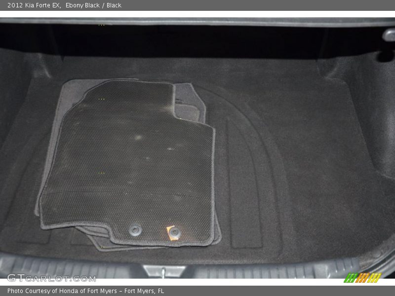 Ebony Black / Black 2012 Kia Forte EX