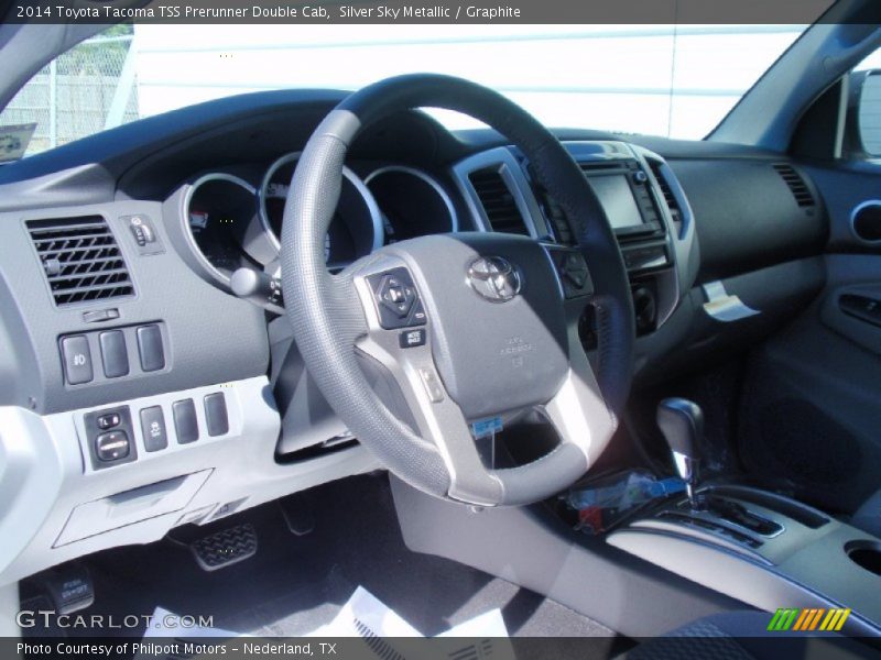 Silver Sky Metallic / Graphite 2014 Toyota Tacoma TSS Prerunner Double Cab
