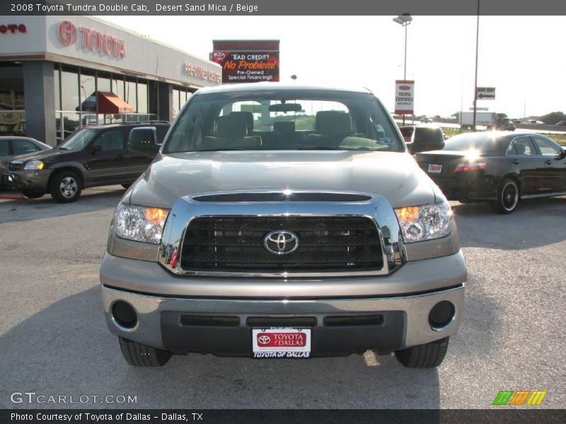 Desert Sand Mica / Beige 2008 Toyota Tundra Double Cab