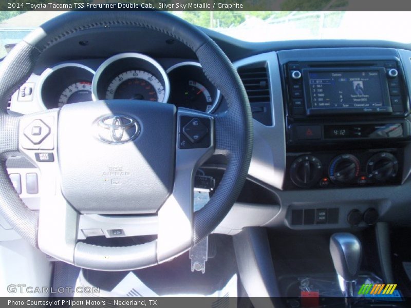 Silver Sky Metallic / Graphite 2014 Toyota Tacoma TSS Prerunner Double Cab