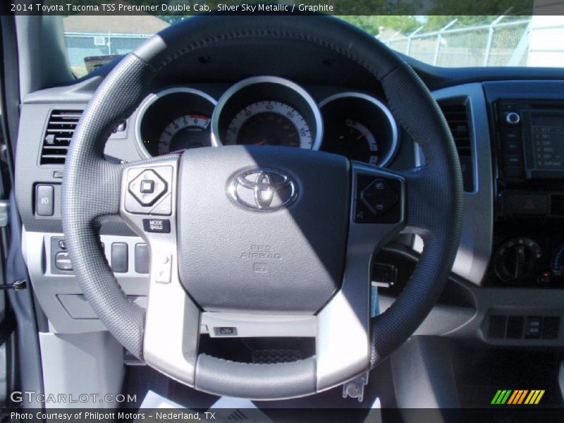 Silver Sky Metallic / Graphite 2014 Toyota Tacoma TSS Prerunner Double Cab