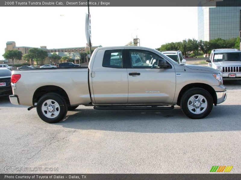 Desert Sand Mica / Beige 2008 Toyota Tundra Double Cab