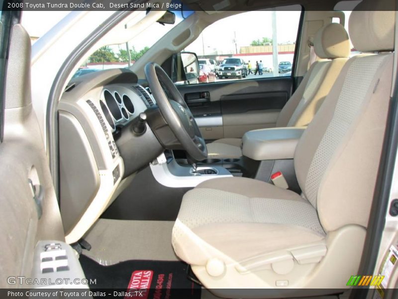 Desert Sand Mica / Beige 2008 Toyota Tundra Double Cab
