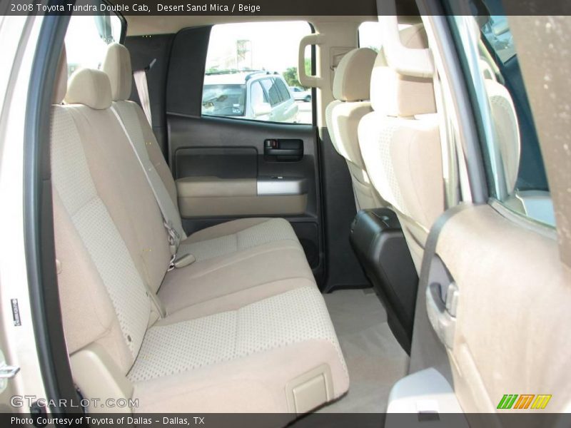 Desert Sand Mica / Beige 2008 Toyota Tundra Double Cab