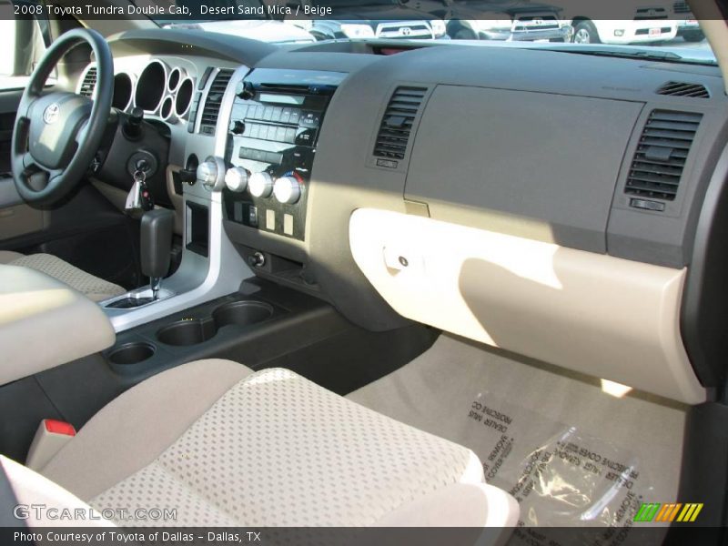 Desert Sand Mica / Beige 2008 Toyota Tundra Double Cab