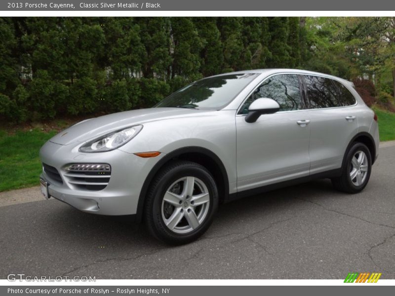 Classic Silver Metallic / Black 2013 Porsche Cayenne