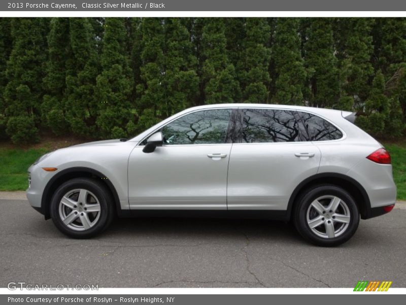 Classic Silver Metallic / Black 2013 Porsche Cayenne