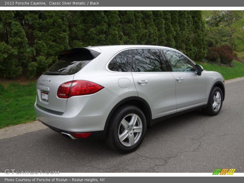 Classic Silver Metallic / Black 2013 Porsche Cayenne