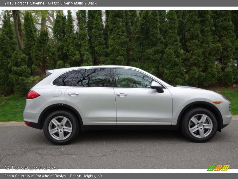 Classic Silver Metallic / Black 2013 Porsche Cayenne