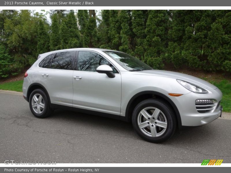 Classic Silver Metallic / Black 2013 Porsche Cayenne