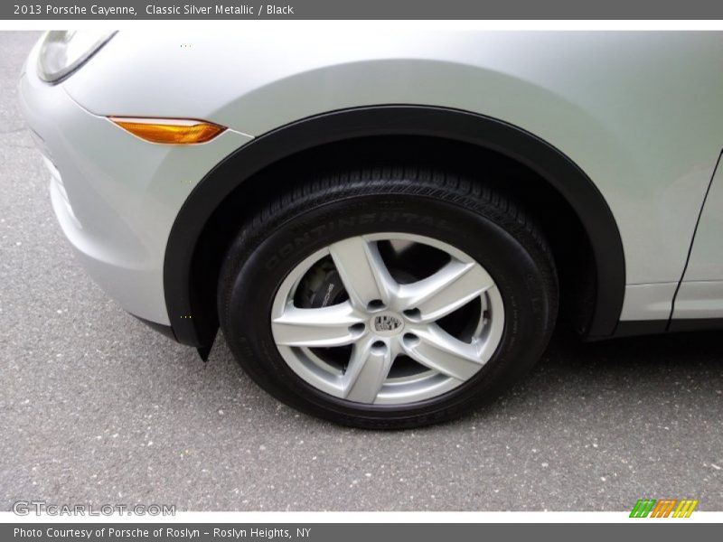 Classic Silver Metallic / Black 2013 Porsche Cayenne