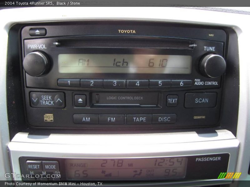 Black / Stone 2004 Toyota 4Runner SR5