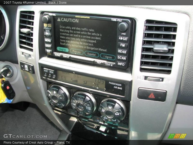 Black / Stone 2007 Toyota 4Runner Limited