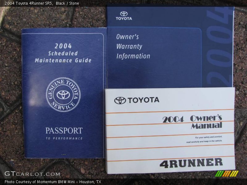 Black / Stone 2004 Toyota 4Runner SR5