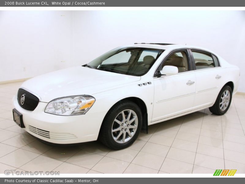 White Opal / Cocoa/Cashmere 2008 Buick Lucerne CXL