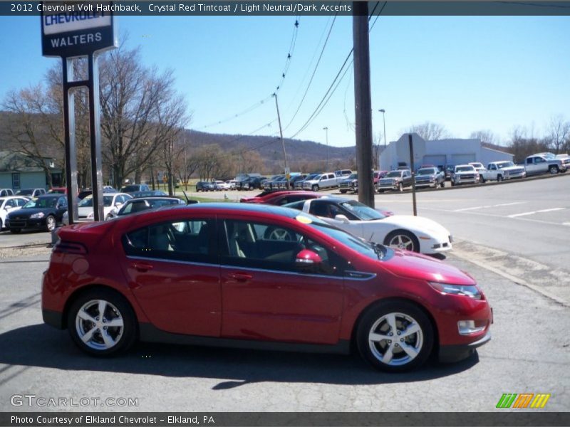 Crystal Red Tintcoat / Light Neutral/Dark Accents 2012 Chevrolet Volt Hatchback