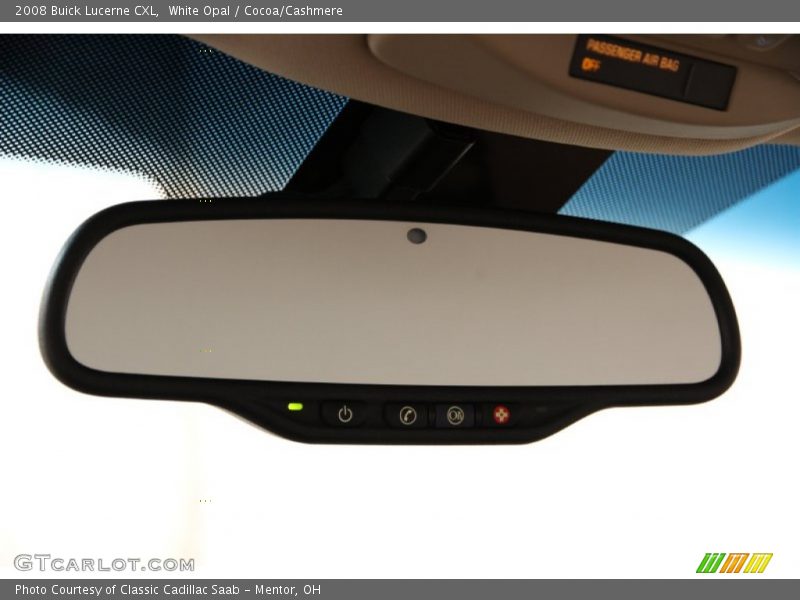 White Opal / Cocoa/Cashmere 2008 Buick Lucerne CXL