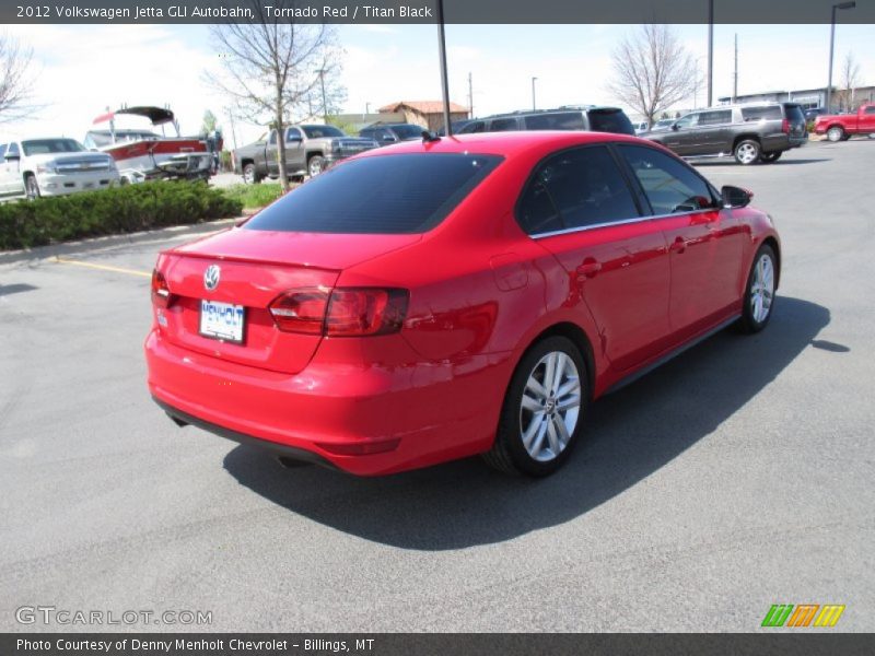 Tornado Red / Titan Black 2012 Volkswagen Jetta GLI Autobahn