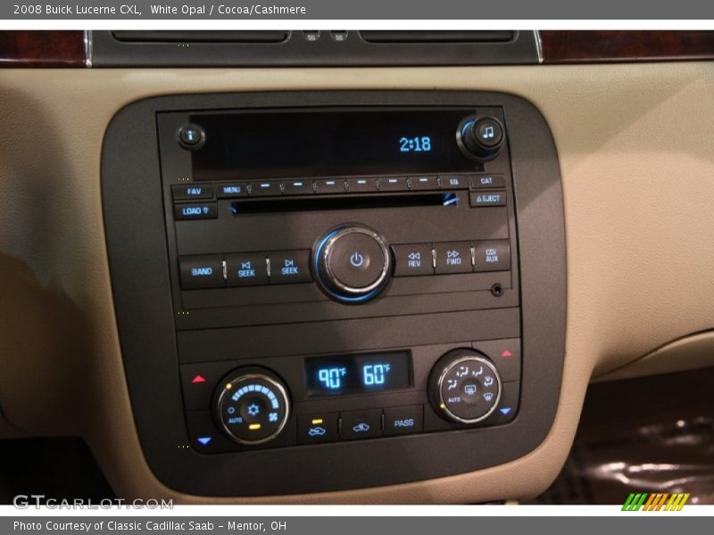White Opal / Cocoa/Cashmere 2008 Buick Lucerne CXL
