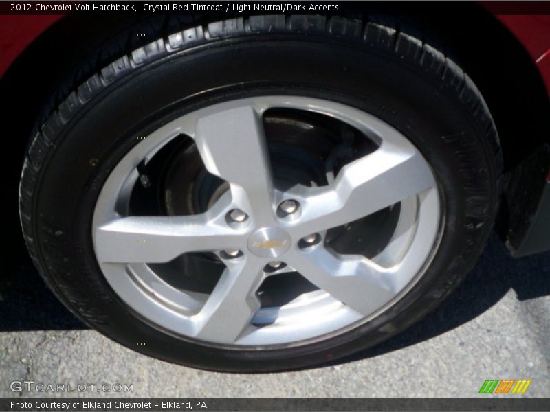 Crystal Red Tintcoat / Light Neutral/Dark Accents 2012 Chevrolet Volt Hatchback