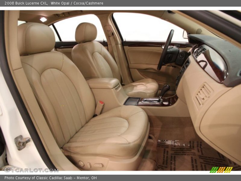 White Opal / Cocoa/Cashmere 2008 Buick Lucerne CXL