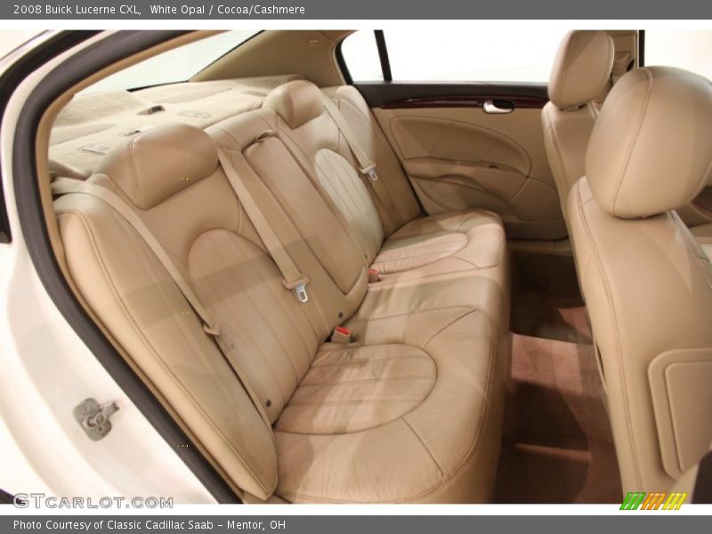 White Opal / Cocoa/Cashmere 2008 Buick Lucerne CXL