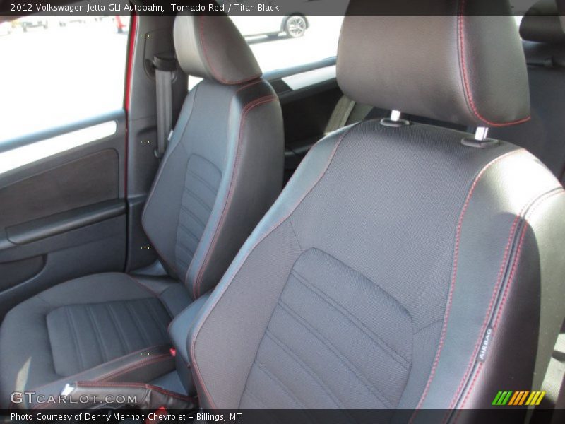 Tornado Red / Titan Black 2012 Volkswagen Jetta GLI Autobahn