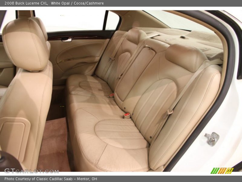 White Opal / Cocoa/Cashmere 2008 Buick Lucerne CXL
