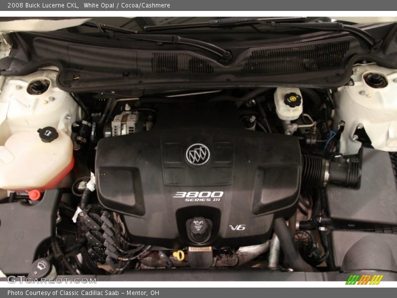 White Opal / Cocoa/Cashmere 2008 Buick Lucerne CXL