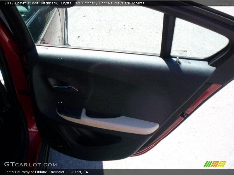 Crystal Red Tintcoat / Light Neutral/Dark Accents 2012 Chevrolet Volt Hatchback