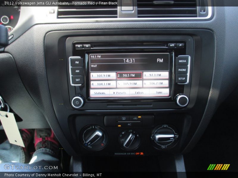Tornado Red / Titan Black 2012 Volkswagen Jetta GLI Autobahn