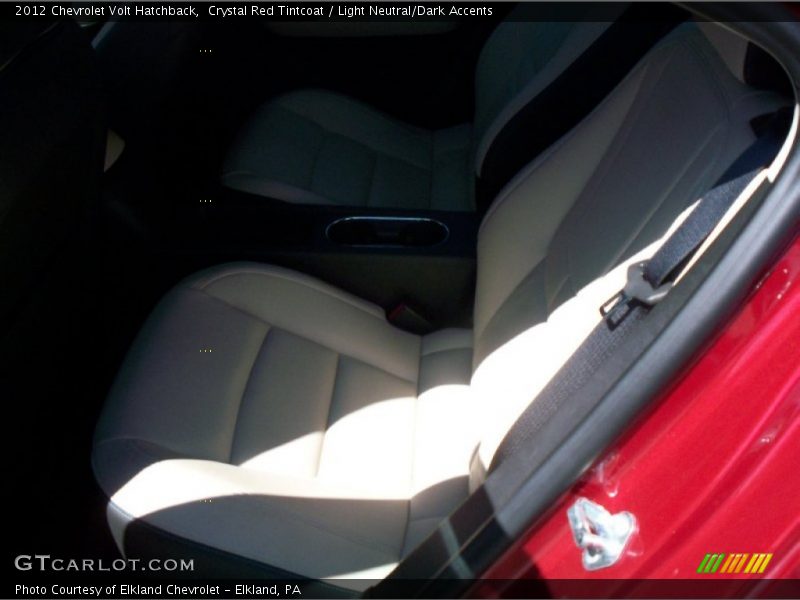 Crystal Red Tintcoat / Light Neutral/Dark Accents 2012 Chevrolet Volt Hatchback
