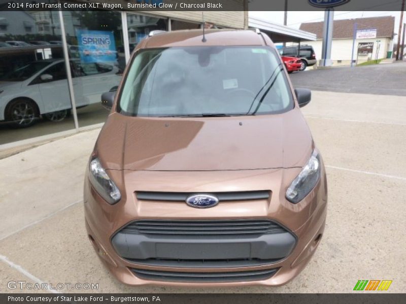 Burnished Glow / Charcoal Black 2014 Ford Transit Connect XLT Wagon