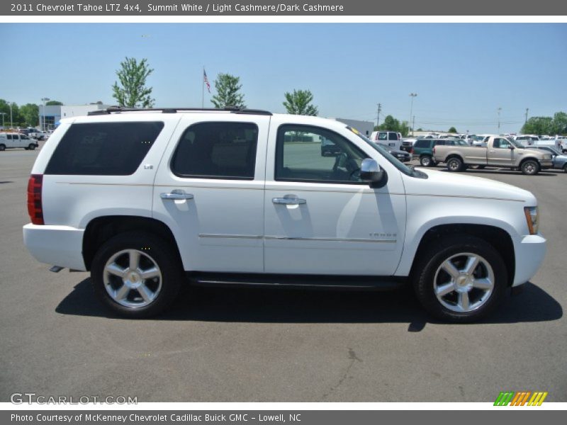 Summit White / Light Cashmere/Dark Cashmere 2011 Chevrolet Tahoe LTZ 4x4
