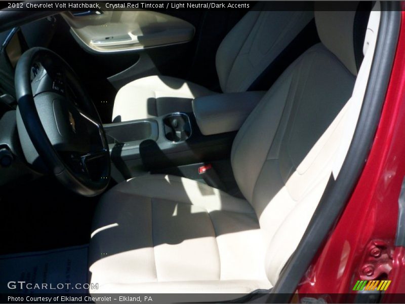 Crystal Red Tintcoat / Light Neutral/Dark Accents 2012 Chevrolet Volt Hatchback