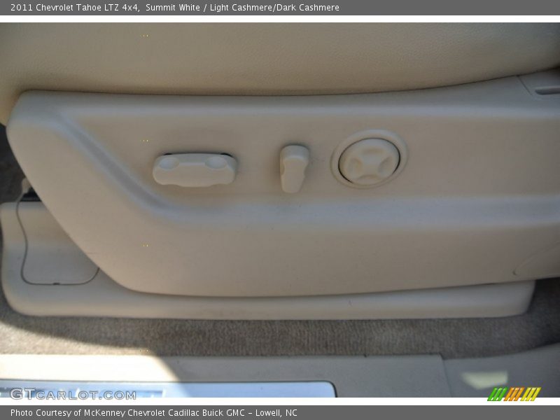 Summit White / Light Cashmere/Dark Cashmere 2011 Chevrolet Tahoe LTZ 4x4